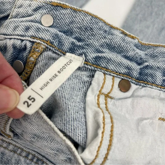 PacSun High Rise Bootcut Jeans Clean Girl Y2K Streetwear 90s Revival Indie-Chic - Picture 2 of 14